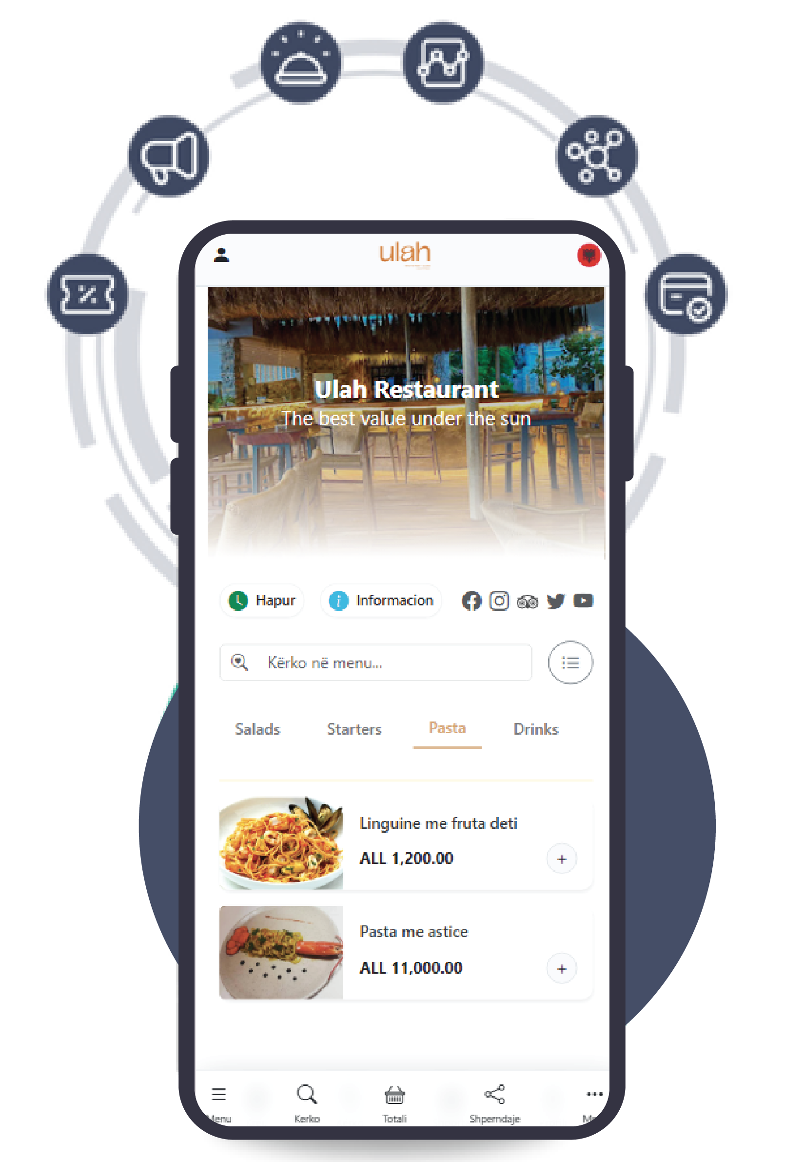Mobile App Interface